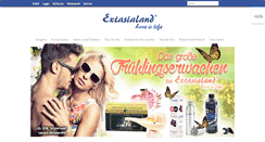 Desktop Screenshot of extasialand.de